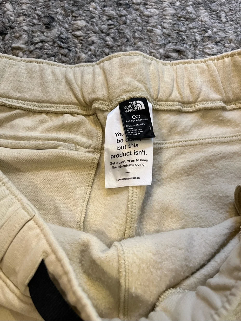 The North Face Cream Drawstring Joggers